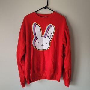 Bad Bunny Custom Made Sweater